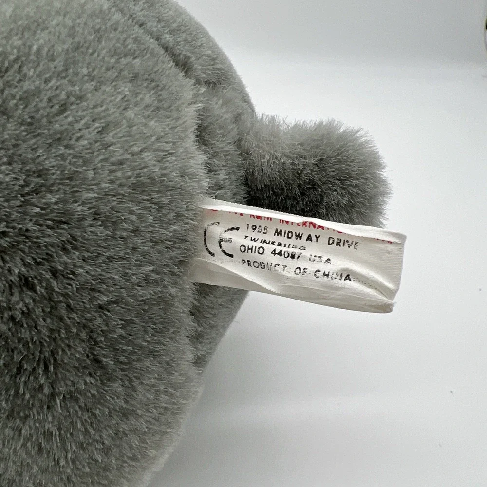 Vintage K & M International 1992‎ Hippopotamus Plush~10